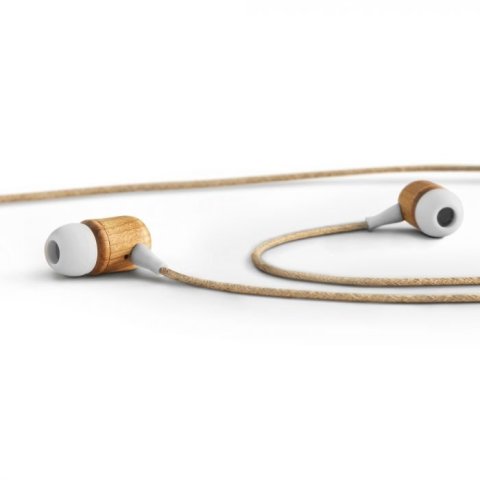 Headset Energy Sistem Eco Cherry Wood Jack 3.5mm Con Microfono, Control Talk