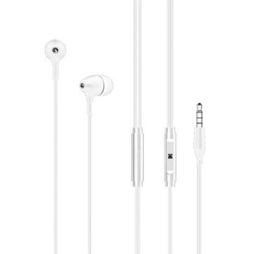 Kodak Auriculares 165+ Con Microfono Intrauditivos Silicona Blancos