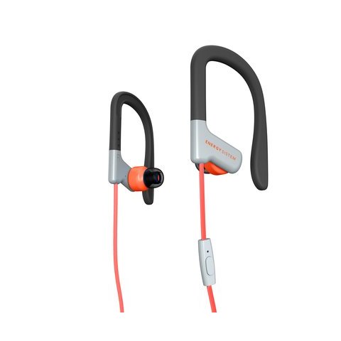 Auricular Intrauditivo Energy Sistem Sport 1 Red Jack 3.5 Microfono Controles Secure-fit 