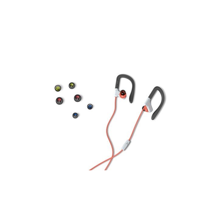 Auricular Intrauditivo Energy Sistem Sport 1 Red Jack 3.5 Microfono Controles Secure-fit 