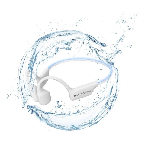 Auricular Bluetooth Conduccion Osea Energy System Aquasport Sumergibles Ipx8 Bt 5.4 8gb Mp3 Luz Led 11h Autonomia
