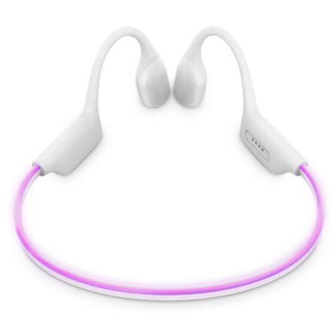 Auricular Bluetooth Conduccion Osea Energy System Aquasport Sumergibles Ipx8 Bt 5.4 8gb Mp3 Luz Led 11h Autonomia