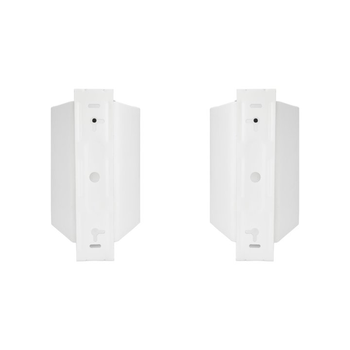Altavoces 2.0 Autoamplificados Tooq Tqows-01w Multiconexiones Color Blanco Con Soporte De Pared