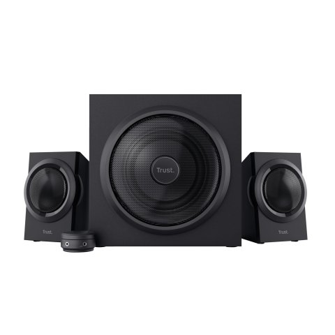 Altavoces 2.1 Trust Yuri - 60w Rms (120w Max) - Control De Volumen- Conexion Auriculares- Entrada De Linea- Color Negro 23696