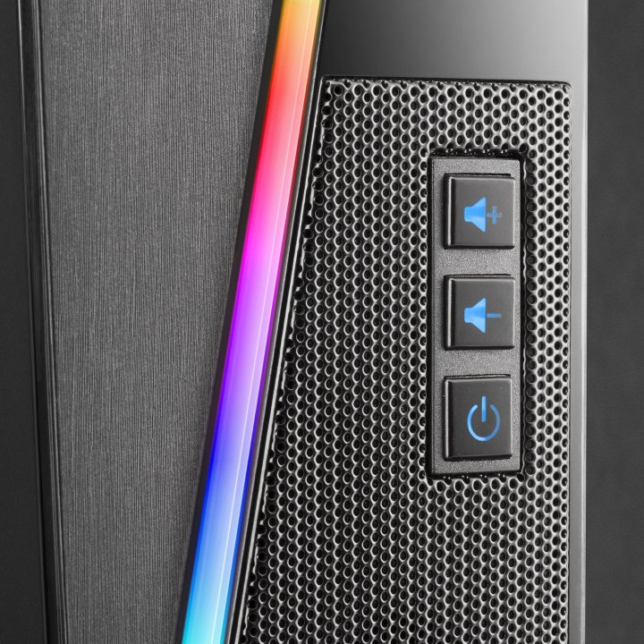 Altavoces 2.0 Bluetooth Mars Gaming Ms7 Black 20w Rms Iluminacion Rgb Dinamico Procesador Dsp
