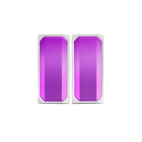 Altavoces 2.0 Bluetooth Mars Gaming Msrgb White Full Rgb Frontal 15w Control Box Jack 3.5mm