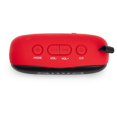 Altavoz Bluetooth Portable Aiwa Bs-110 Red Bt 5.0 Micro Integrado 2x5w Rms Lector Usb microsd Bateria 1200mah