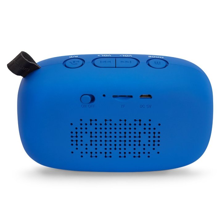Altavoz Bluetooth Portable Aiwa Bs-110 Blue Bt 5.0 Micro Integrado 2x5w Rms Lector Usb microsd Bateria 1200mah
