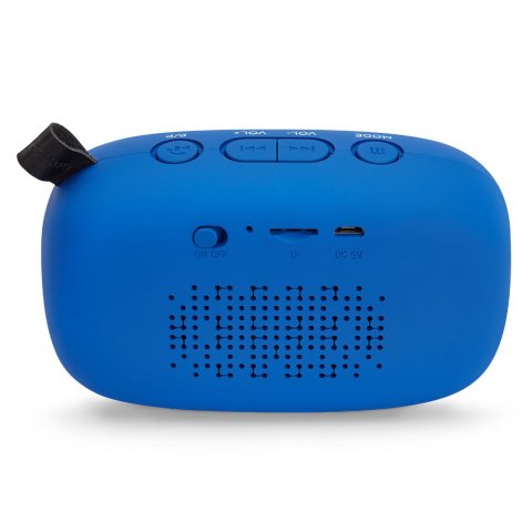 Altavoz Bluetooth Portable Aiwa Bs-110 Blue Bt 5.0 Micro Integrado 2x5w Rms Lector Usb microsd Bateria 1200mah