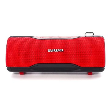 Altavoz Bluetooth Portable Aiwa Bst-500 Red Bt 5.0 Tws Micro Integrado 2x12w Rms Sumergible Ip67 Bateria 2000mah