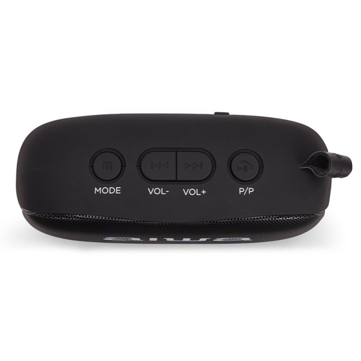 Altavoz Bluetooth Portable Aiwa Bs-110 Black Bt 5.0 Micro Integrado 2x5w Rms Lector Usb microsd Bateria 1200mah