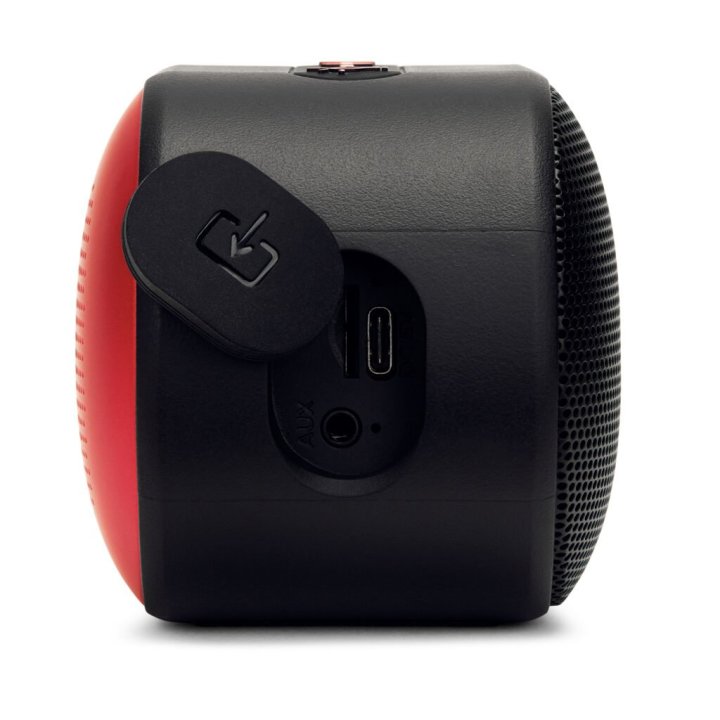 Altavoz Bluetooth Portable Aiwa Bst-330 Red Bt 5.0 Tws Micro Integrado 10w Rms Hyperbass Ipx6 Iluminacion Rgb Bateria 1500mah