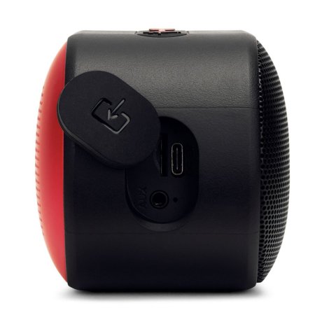 Altavoz Bluetooth Portable Aiwa Bst-330 Red Bt 5.0 Tws Micro Integrado 10w Rms Hyperbass Ipx6 Iluminacion Rgb Bateria 1500mah