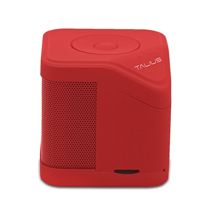 Altavoz Bluetooth Portable Talius Cube 3w Fm sd Bluetooth Rojo