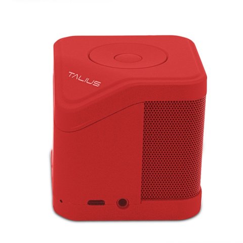 Altavoz Bluetooth Portable Talius Cube 3w Fm sd Bluetooth Rojo