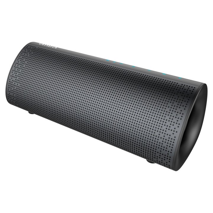 Altavoz Bluetooth Portable Aiwa Sb-x99j Negro Tws Microfono Con Funcion Manos Libres Microsd Hyperbass Dsp 10w Rmss Bateria 4