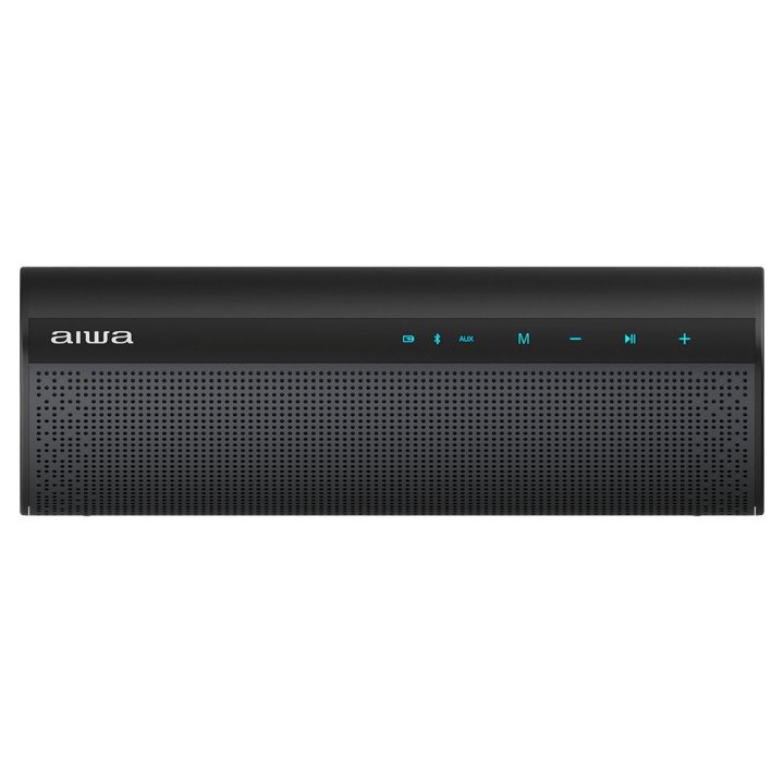 Altavoz Bluetooth Portable Aiwa Sb-x99j Negro Tws Microfono Con Funcion Manos Libres Microsd Hyperbass Dsp 10w Rmss Bateria 4