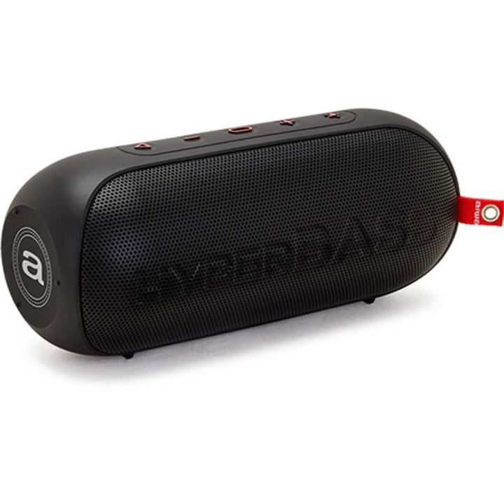 Altavoz Bluetooth Portable Aiwa Bst-650bk Negrobt 5.0 Tws Micro Integrado 2x10w Rms Hyperbass Ipx6 Iluminacion Rgb Bateria 20