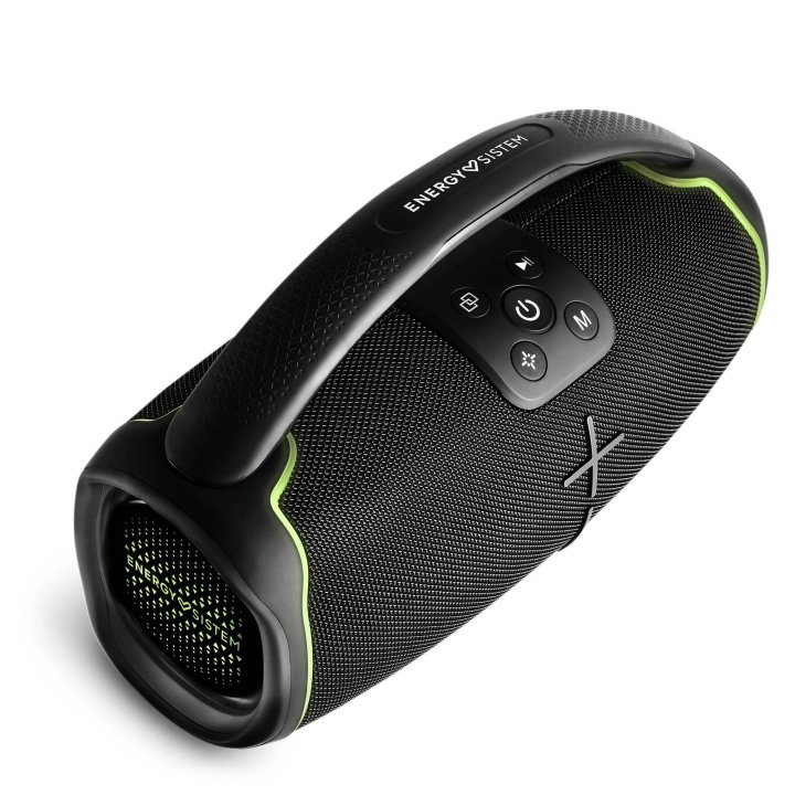 Altavoz Bluetooth Portable Energy Sistem Hyperbeat 80w Bt 5.3 Tws Ipx6 Usb Microsd Manos Libres Bateria 15h Luces Led 