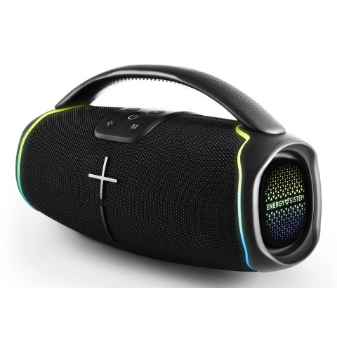 Altavoz Bluetooth Portable Energy Sistem Hyperbeat 80w Bt 5.3 Tws Ipx6 Usb Microsd Manos Libres Bateria 15h Luces Led 