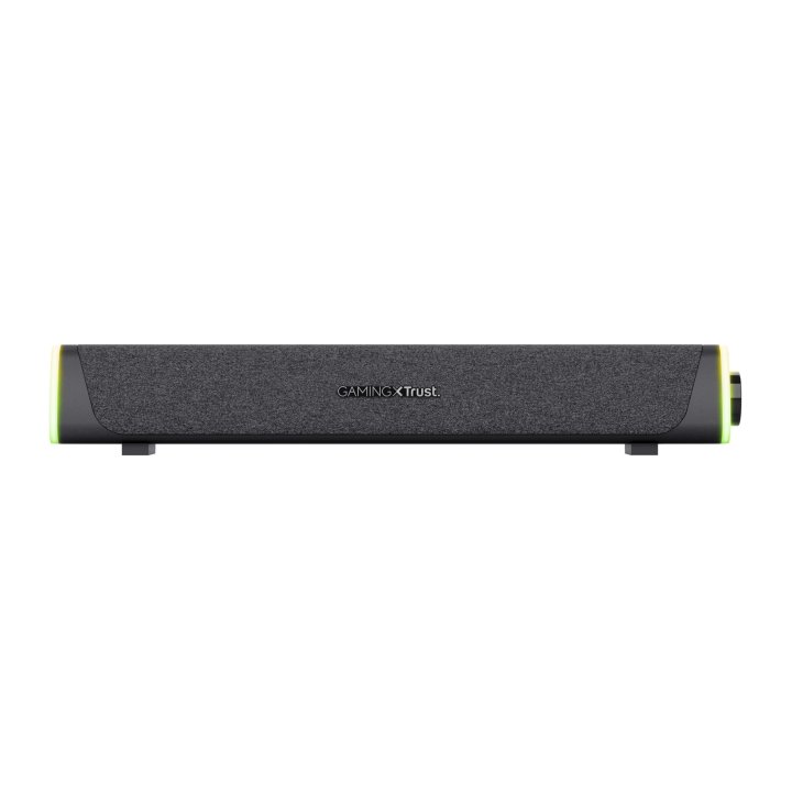 Barra De Sonido Trust Gxt Axon Rgb Illuminated 12w Cable Auxiliar Para Audio Usb Para Alimentacion 24482