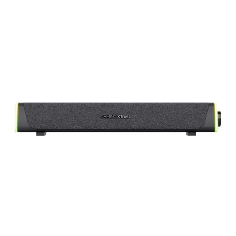 Barra De Sonido Trust Gxt Axon Rgb Illuminated 12w Cable Auxiliar Para Audio Usb Para Alimentacion 24482