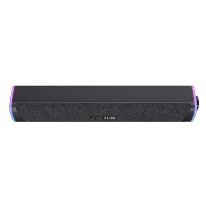 Barra De Sonido Trust Gxt Axon Rgb Illuminated 12w Cable Auxiliar Para Audio Usb Para Alimentacion 24482