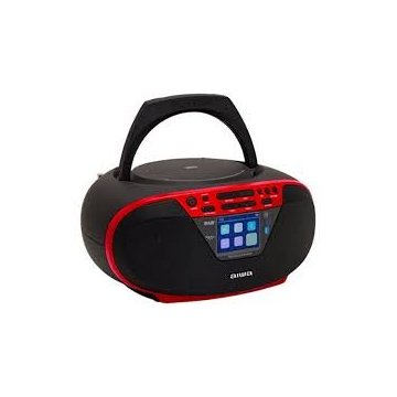 Radio Cd Bluetooth Portable Aiwa Boombox Bbtu-500dab/bk... 2