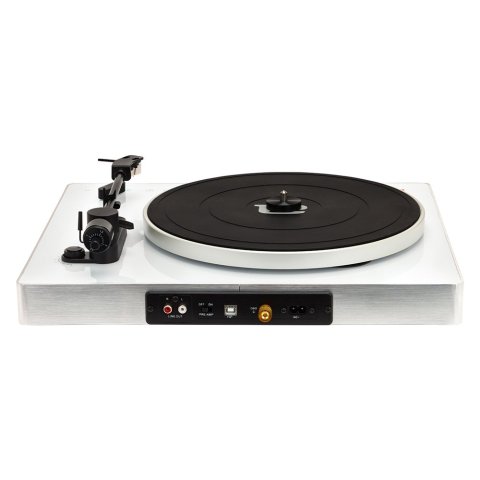 Tocadiscos Bluetooth Aiwa Apx-680bt White Alta Precision Bt 5.0 Plato De Metal 27.5cm Tres Velocidades 33, 1 3 ,45 Rpm Lector