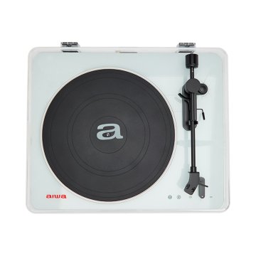 Tocadiscos Bluetooth Aiwa Apx-790bt White Alta Precision Bt 5.0 Transmision Por Correa 2