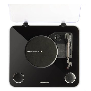 Tocadiscos Bluetooth Energy Sistem Blackspin Altavoces 5w 33-45-78 Rpm Bt Rca Digitalizacion En Usb 