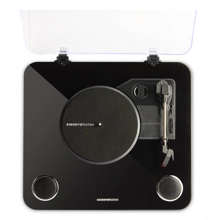 Tocadiscos Bluetooth Energy Sistem Blackspin Altavoces 5w 33-45-78 Rpm Bt Rca Digitalizacion En Usb 