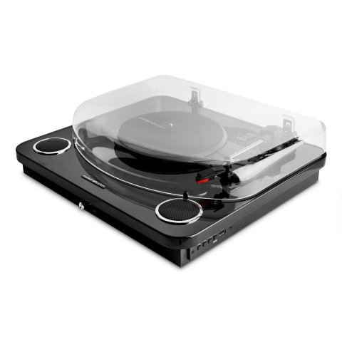 Tocadiscos Bluetooth Energy Sistem Blackspin Altavoces 5w 33-45-78 Rpm Bt Rca Digitalizacion En Usb 