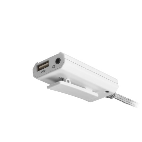 Tarjeta De Sonido Usb 7.1 Mars Gaming Msc2 White Sonido Profesional Conexion Jack 3.5mm Y Puerto Usb