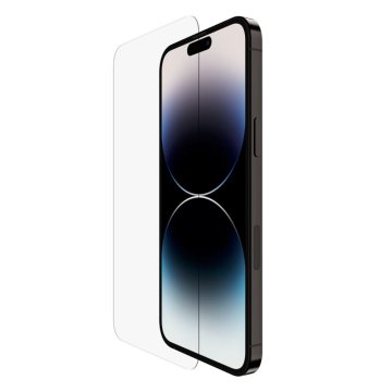 Protector De Pantalla Belkin Ova102zz Iphone 14 Pro Max Temperedglass Antomicrobiano
