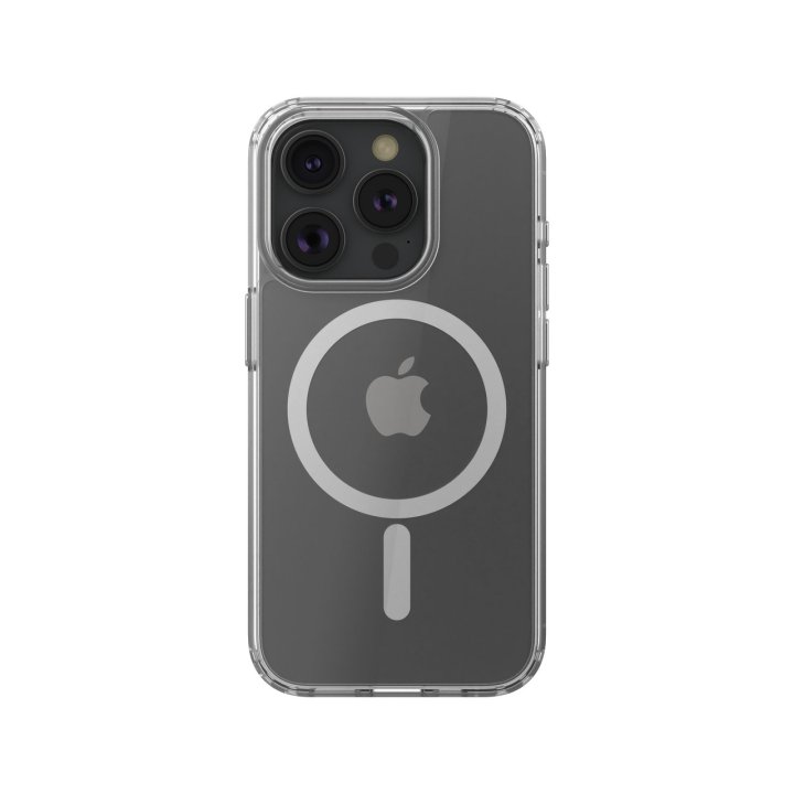 Funda Iphone Belkin Msa020btcl Sheerforce Iphone 15 Plus Transparente Y Magnetica Compatible Magsafe