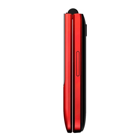 Movil Senior Fp-24rd Red Aiwa Diseño Flip Dualsim Botones Grandes Pantalla 2.4" Bluetooth Puerto Micro-usb