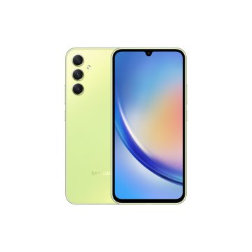 Smartphone Samsung Galaxy A34 6.6" 120hz 6gb 128gb 5g 48mp 13mp Bateria 5000mah Verde Lima