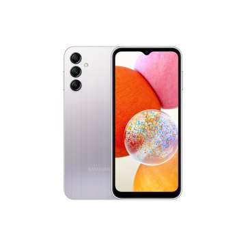 Smartphone Samsung Galaxy A14 6.6" 60hz 4gb 128gb 50mp 13mp Bateria 5000mah Plata