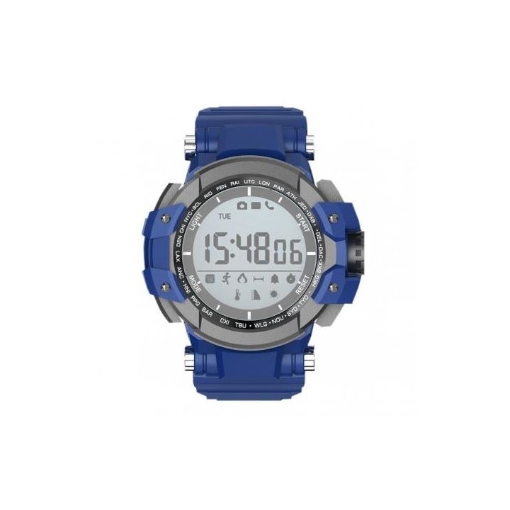 Reloj Inteligente Deportivo Billow Xs15bl Anti-shock Ip68 Bt 4.0 G-sensor Pila Interna 12 Meses Azu
