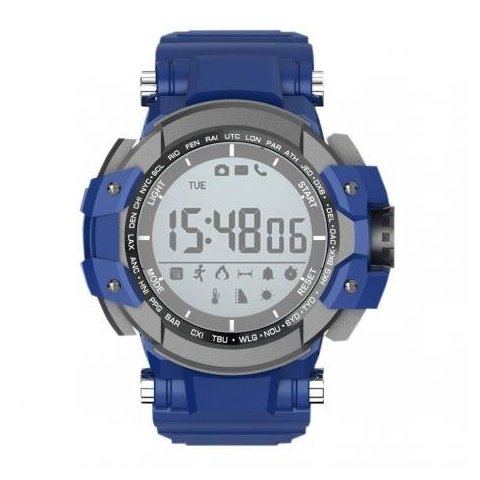 Reloj Inteligente Deportivo Billow Xs15bl Anti-shock Ip68 Bt 4.0 G-sensor Pila Interna 12 Meses Azu
