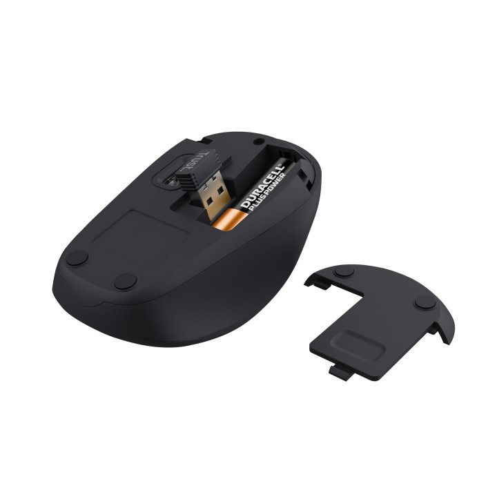 Mouse Trust Wireless Tm-201 Compacto Negro 24706