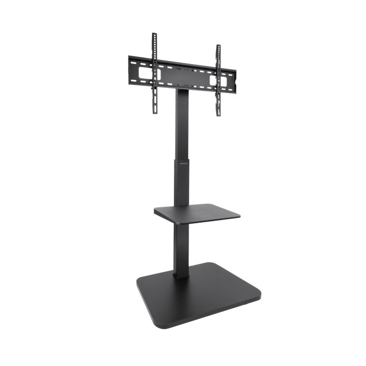 Soporte De Suelo Tooq Fs2287m-b Para Pantallas De 37 Hasta 75  Vesa Max. 600x400 Min. 200x200 Ajustable En Altura Max. 40kg B
