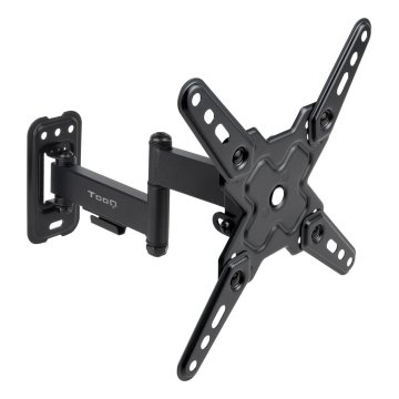 Soporte De Pared Tooq Lp1344tn-b Para Pantalla 13-43 Max. 20kg Vesa Max. 200x200 2 Brazos Negro