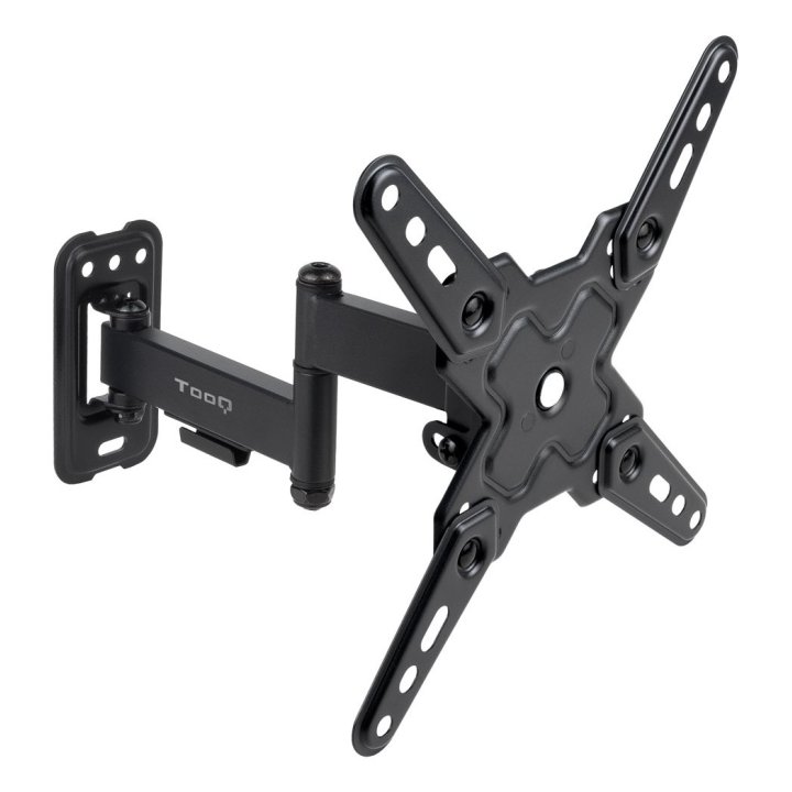 Soporte De Pared Tooq Lp1344tn-b Para Pantalla 13-43 Max. 20kg Vesa Max. 200x200 2 Brazos Negro