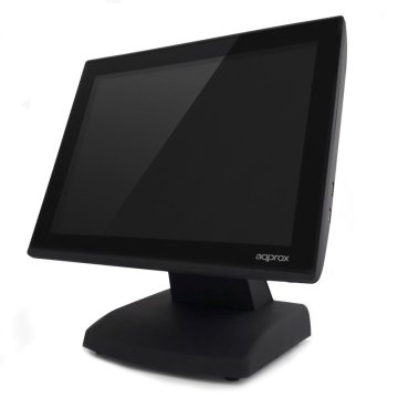 Ordenador Tpv Approx Apptpv01t+ Monitor 15" Tactil Capacitivo Procesador Intel J1900 4gb Ssd 64gb + Hd 1tb Visor Integrado 6x