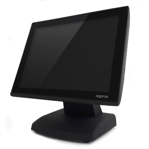 Ordenador Tpv Approx Apptpv01t+ Monitor 15" Tactil Capacitivo Procesador Intel J1900 4gb Ssd 64gb + Hd 1tb Visor Integrado 6x