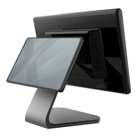 Ordenador Tpv Approxapptpv05vfdg8-256 Negro 15.6" Visor 10.1" Tactil Fhd Celeron J4125 Qc 2.0ghz 8gb Ddr4 Ssd 256gb Wifi Bt A