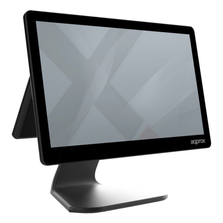 Ordenador Tpv Approxapptpv05vfdg8-256 Negro 15.6" Visor 10.1" Tactil Fhd Celeron J4125 Qc 2.0ghz 8gb Ddr4 Ssd 256gb Wifi Bt A