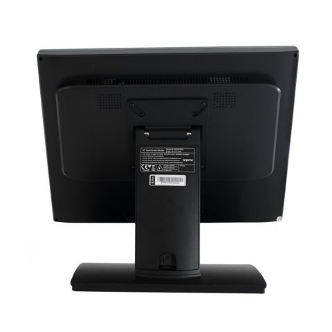 Monitor 15" Tactil Resistiva Tpv Approx Appmt15w5 Vga Negro 5ms 300cd m2 Tactil De 5 Hilos Con Controlador Eeti Grado A+
